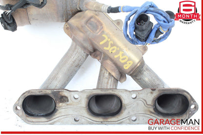 05-08 Porsche Boxster 987 Left Exhaust System Muffler Manifold Header Pipe
