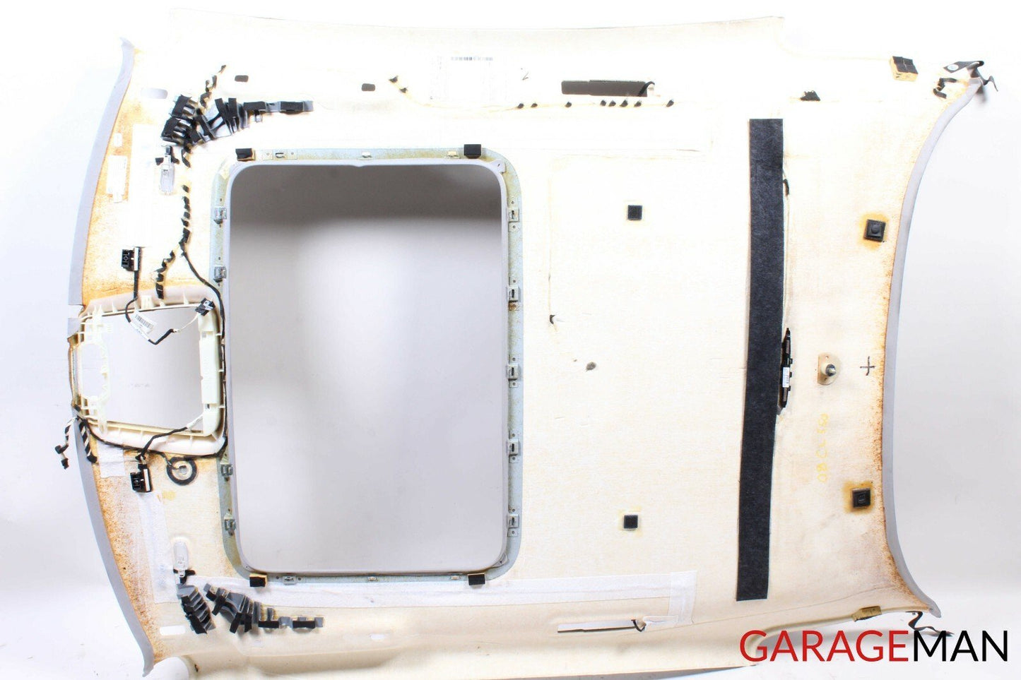 07-13 MERCEDES W216 CL550 HEADLINER ROOF TRIM GRAY 2166901450 OEM