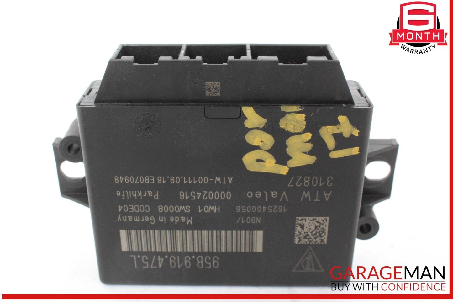 15-18 Porsche Macan 95B Park Assist Aid Control Module Unit 95B919475L OEM