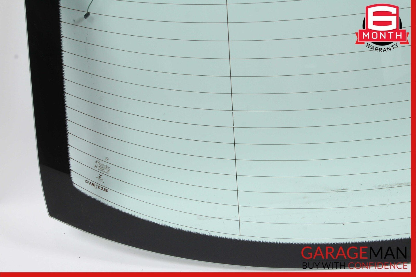 10-17 Mercedes W204 C250 E400 Coupe Rear Back Windshield Window Glass Panel