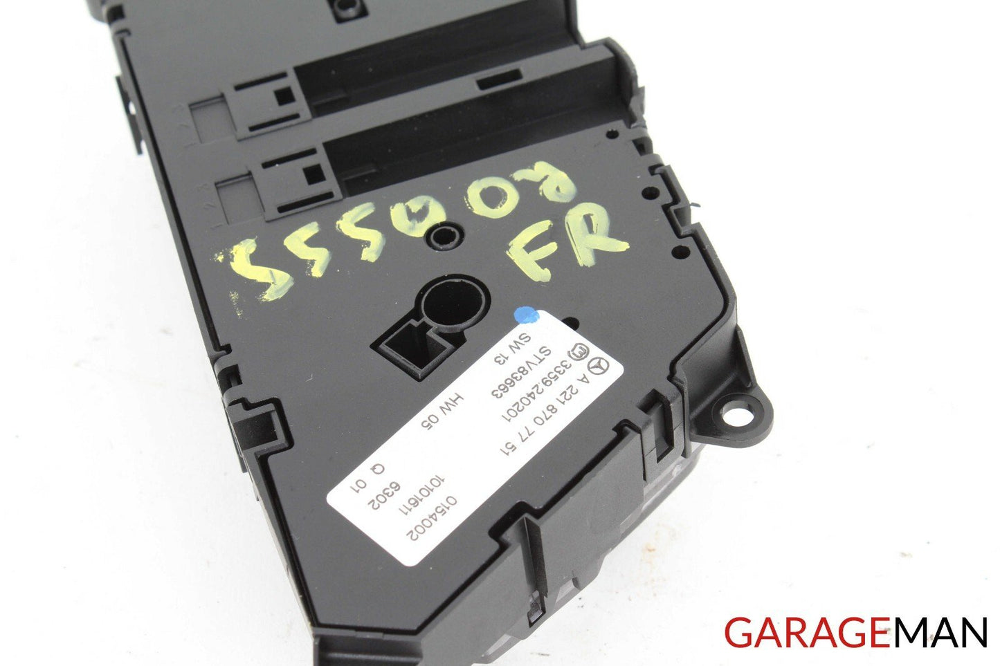 07-13 MERCEDES W221 S550 FRONT RIGHT PASSENGER SEAT SWITCH CONTROL MODULE OEM
