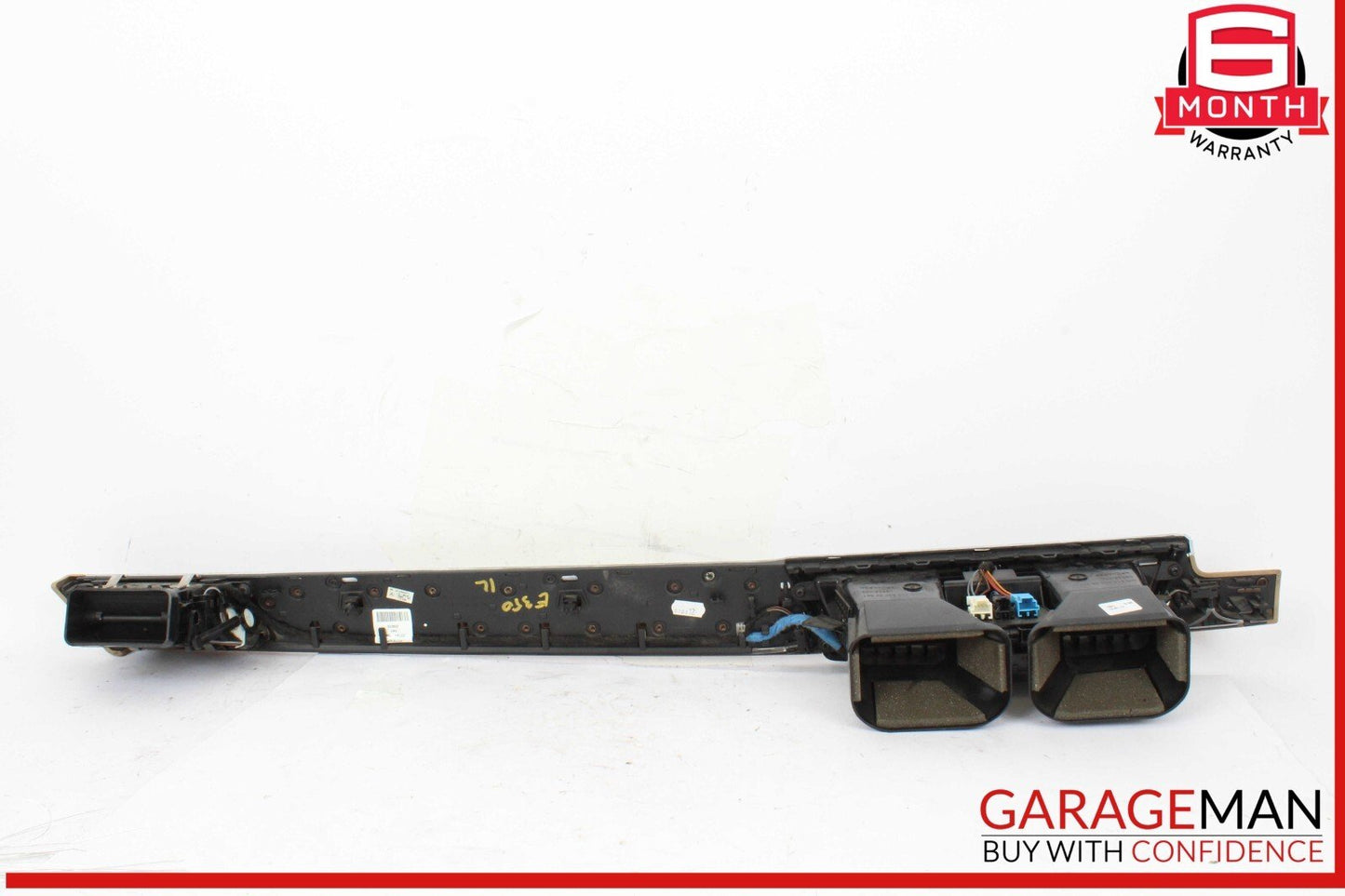 10-13 Mercedes W212 E350 E63 Front Center Dash AC A/C Air Vent Grille Trim Assy