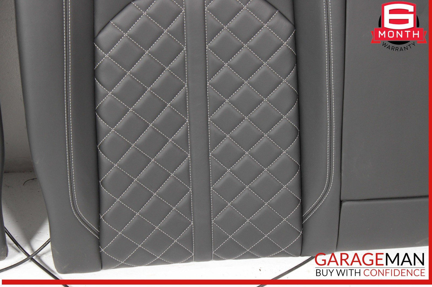 18-24 Audi S5 Rear Top Upper Seat Cushion Cover Assembly Black OEM