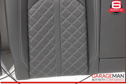 18-24 Audi S5 Rear Top Upper Seat Cushion Cover Assembly Black OEM