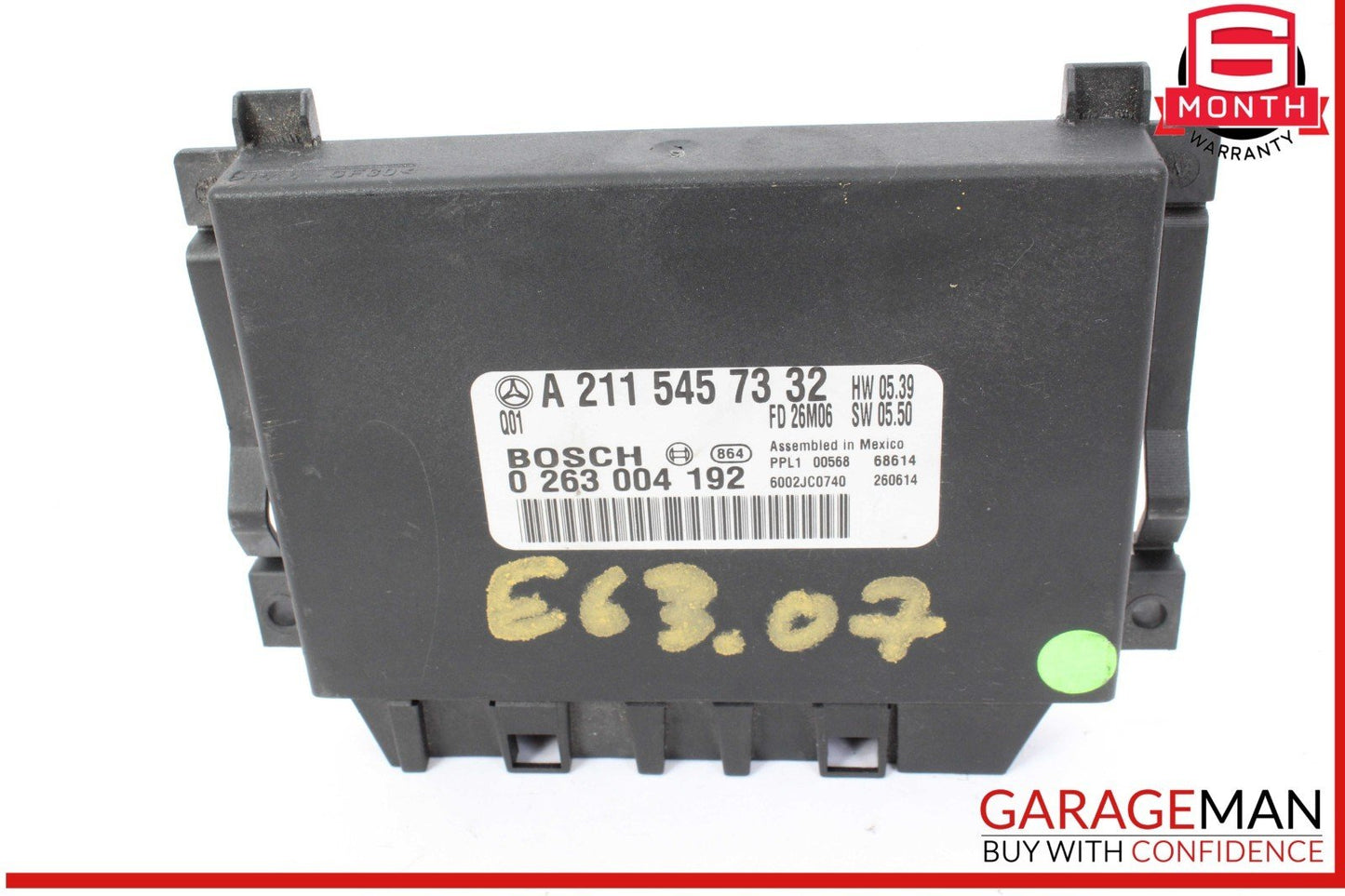 07-08 Mercedes W211 E63 AMG E350 E550 Parking Distance Control Module Unit OEM