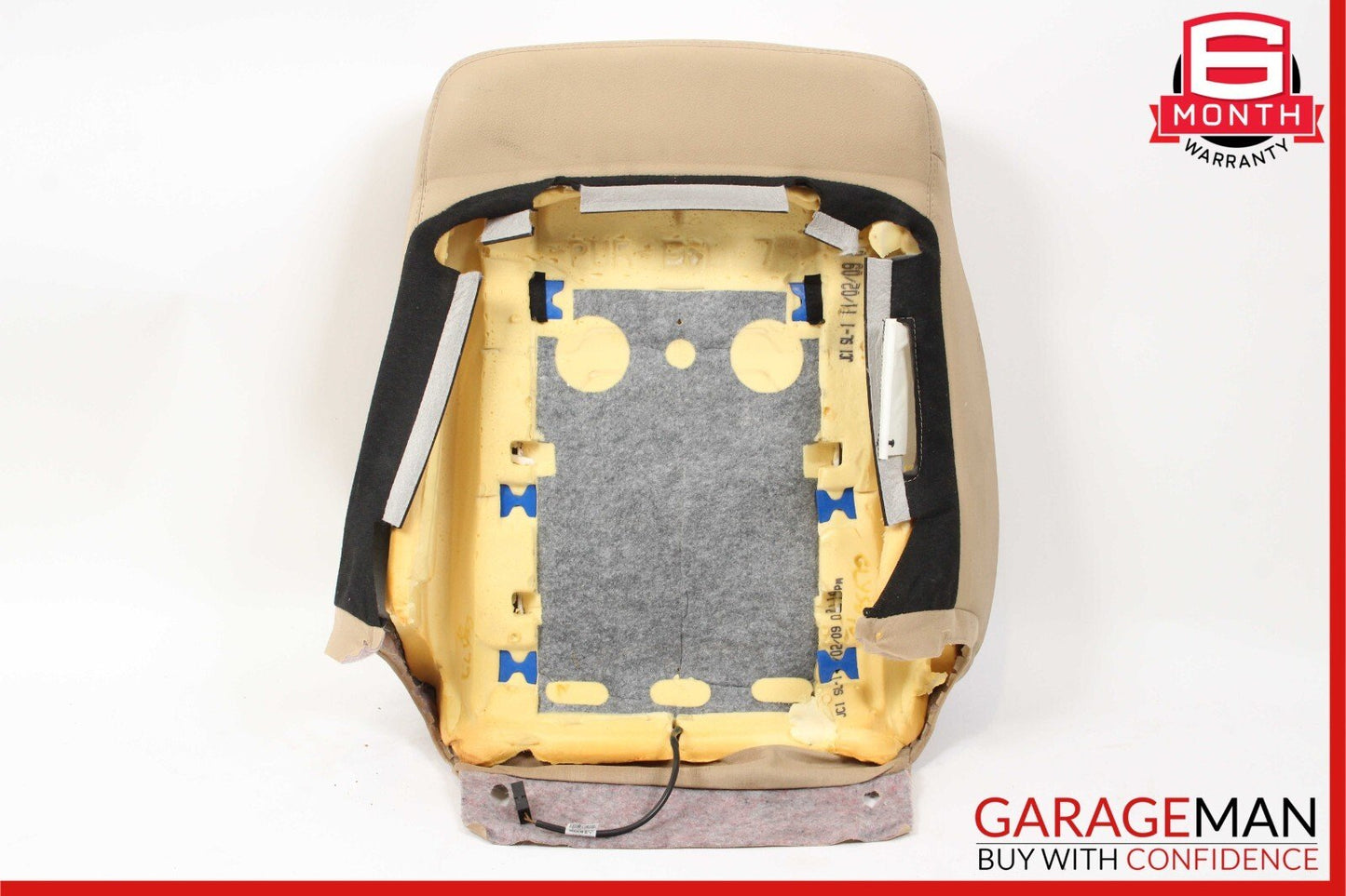 07-12 Mercedes X164 GL320 GL450 GL550 Front Right Top Upper Seat Cushion Brown