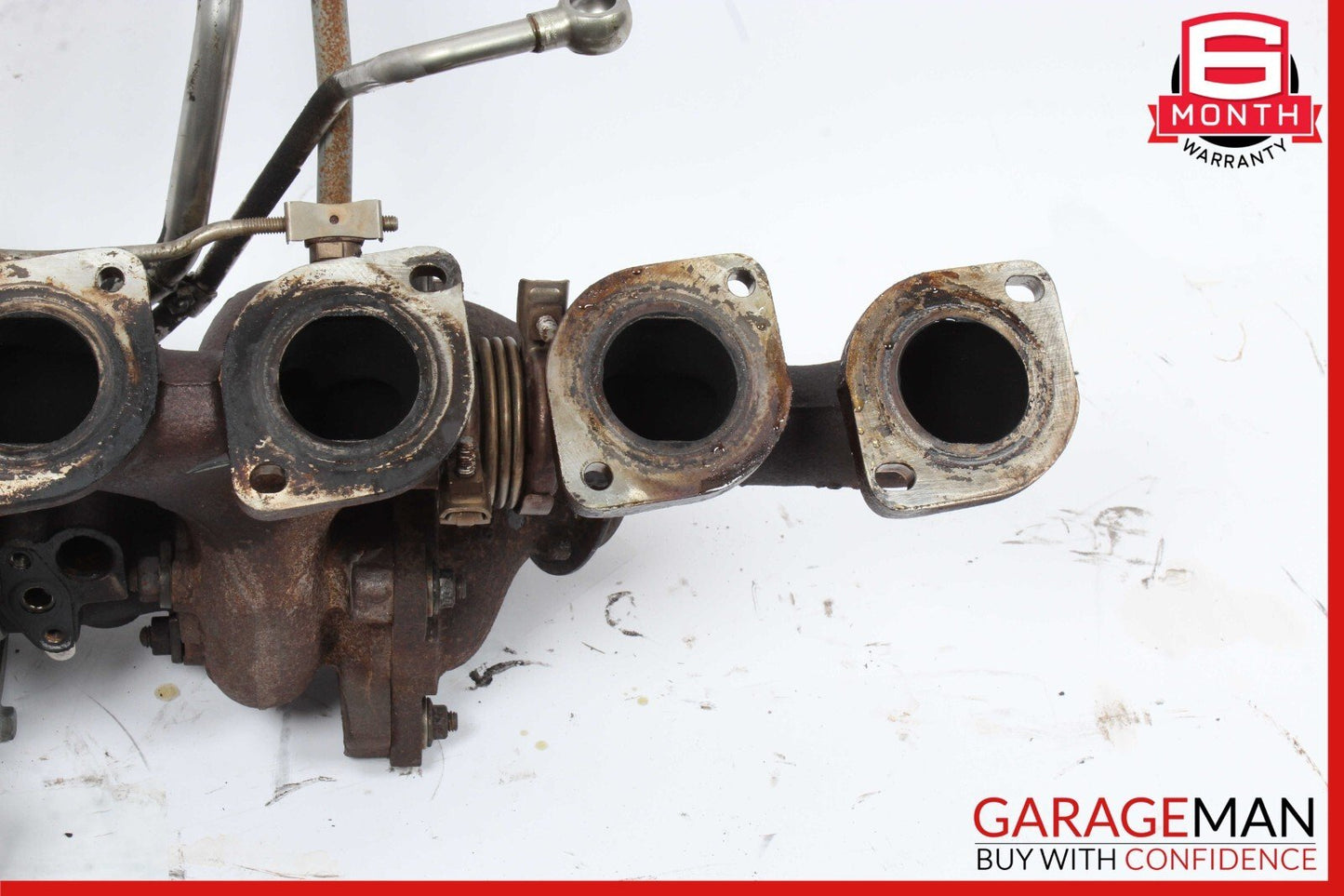 07-14 Mercedes CL600 S600 5.5L V12 Left Side Turbocharger Turbo Manifold Assy