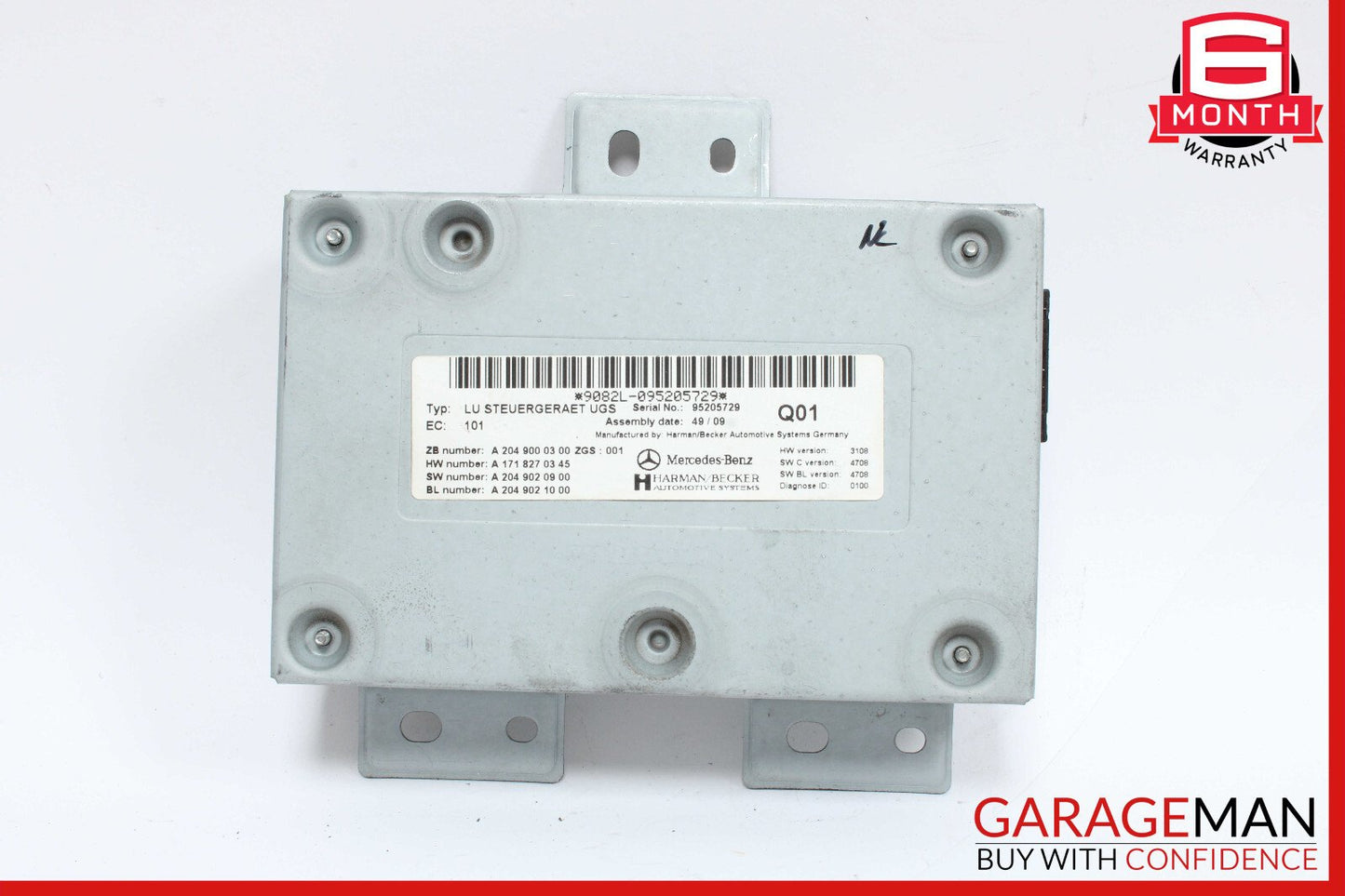 10-13 Mercedes W164 ML350 C300 Communication Interface Ipod Control Module Unit