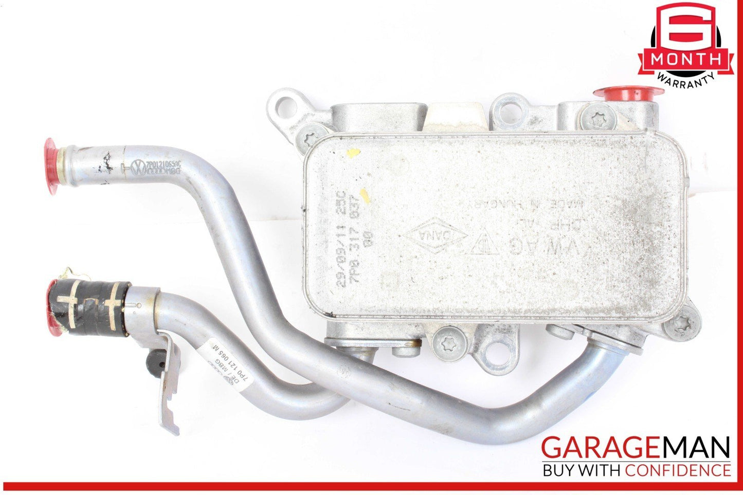 11-18 Porsche Cayenne 958 Automatic Transmission Oil Cooler Radiator w/ Line OEM