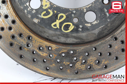 05-12 Porsche Cayman 987 Front Right & Left Drilled Brake Rotor Disc Set OEM