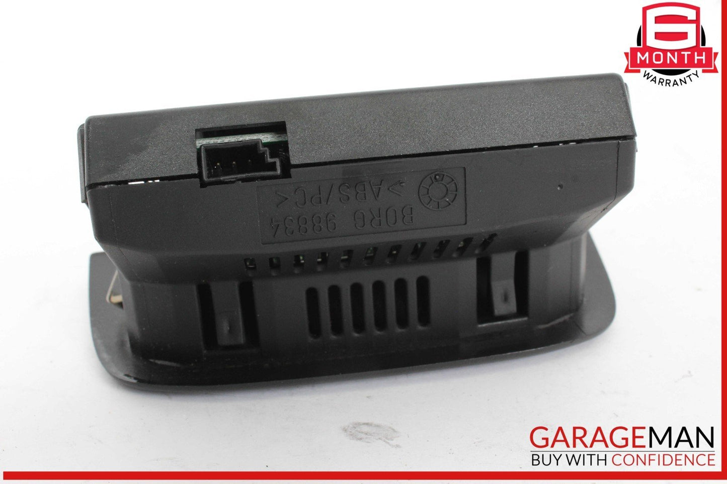 03-12 Mercedes R230 SL550 SL500 Rear Parktronic Buzzer Display PDC Black OEM