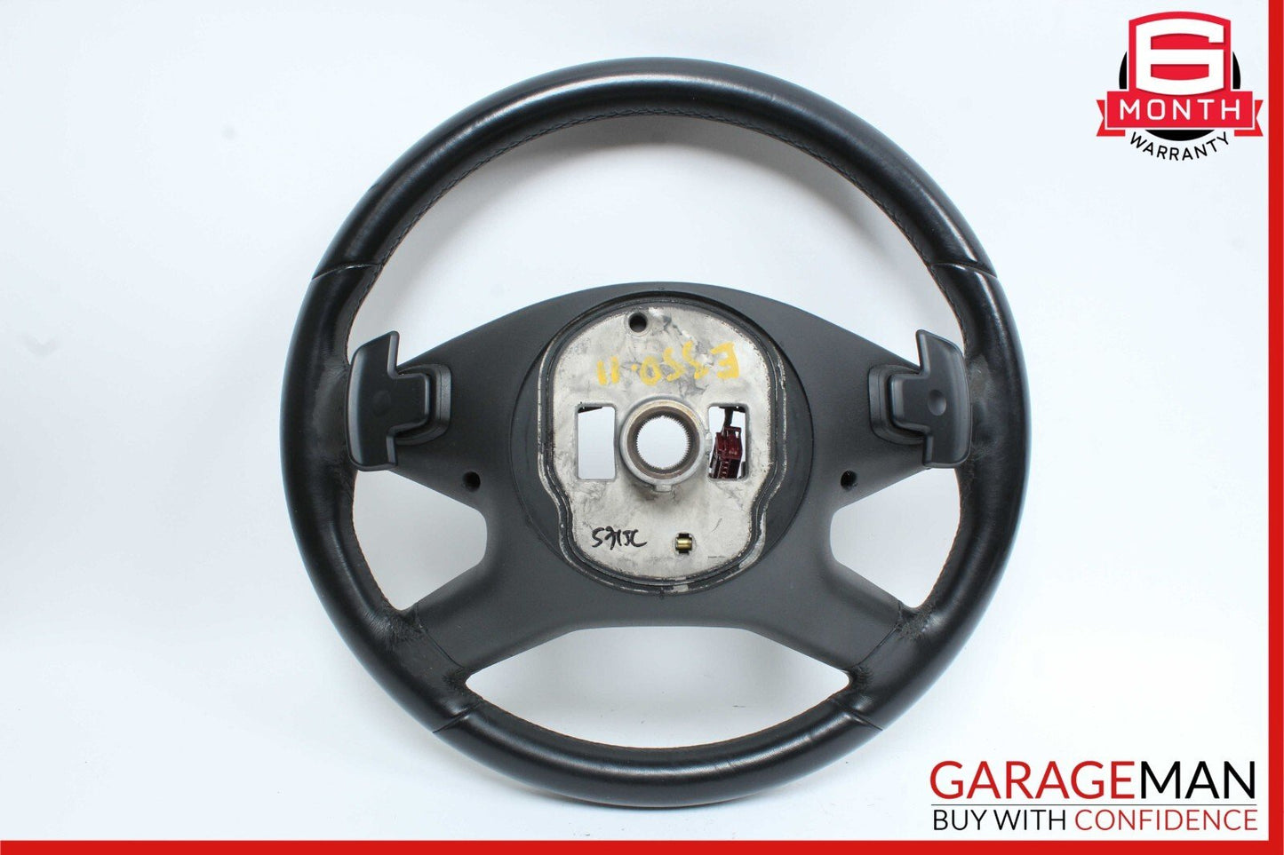 10-13 Mercedes W212 W207 E350 E500 Steering Wheel w/ Paddle Shifters Black OEM