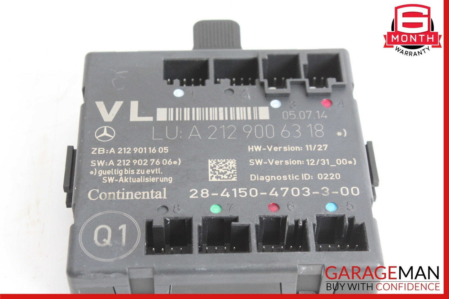 08-18 Mercedes W207 E350 C300 Front Left Side Door Control Module Unit OEM
