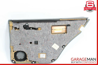 96-03 Mercedes W210 E320 Rear Left Driver Side Interior Door Panel Grey OEM