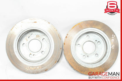 90-02 Mercedes R129 300SL SL500 Rear Brake Rotors Disc Left and Right Set OEM