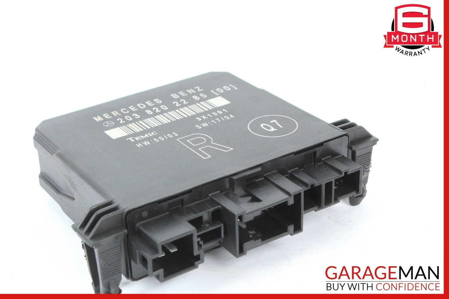 01-07 Mercedes W203 C230 C320 C55 AMG Rear Right Side Door Control Module Unit