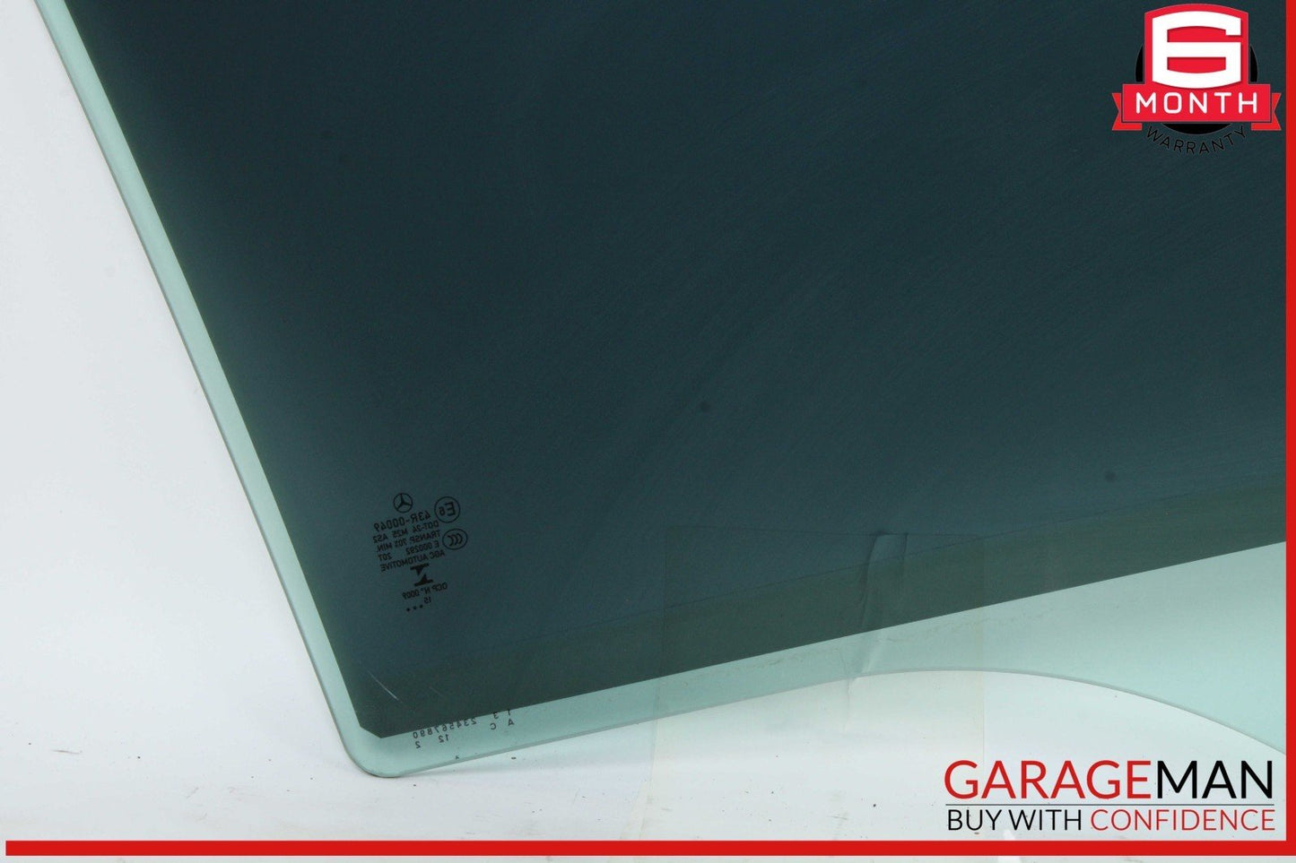 10-16 Mercedes W212 E350 E550 Rear Left Driver Side Door Window Glass OEM