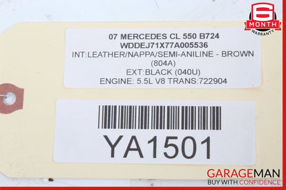 07-14 Mercedes W216 CL550 S350 Electric Power Supply Fuse Box Module Unit OEM