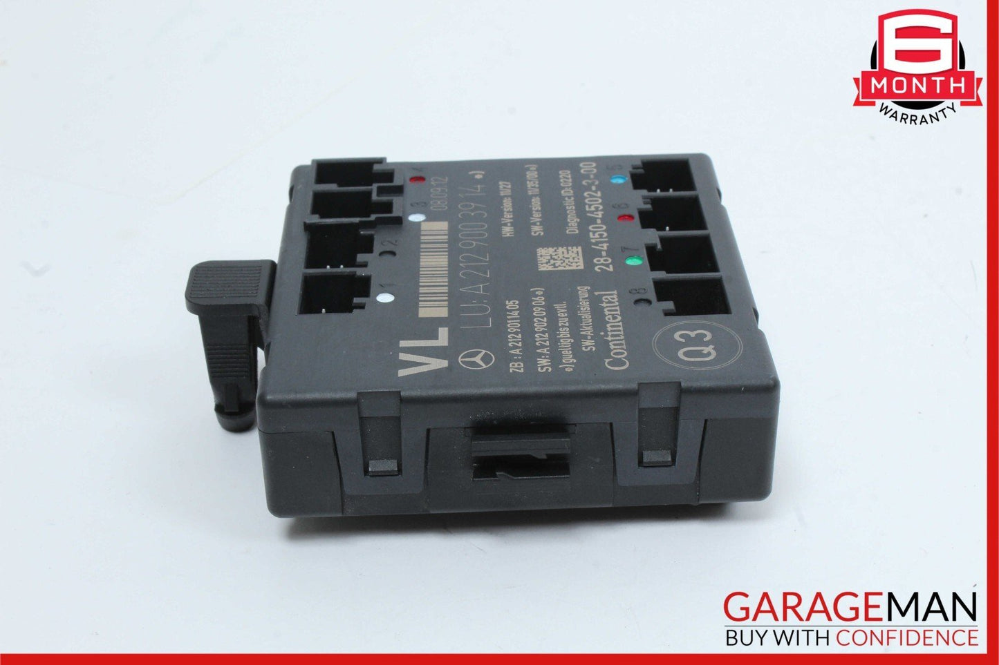 08-18 Mercedes C250 E400 E350 SLK250 Front Left Side Door Control Module Unit