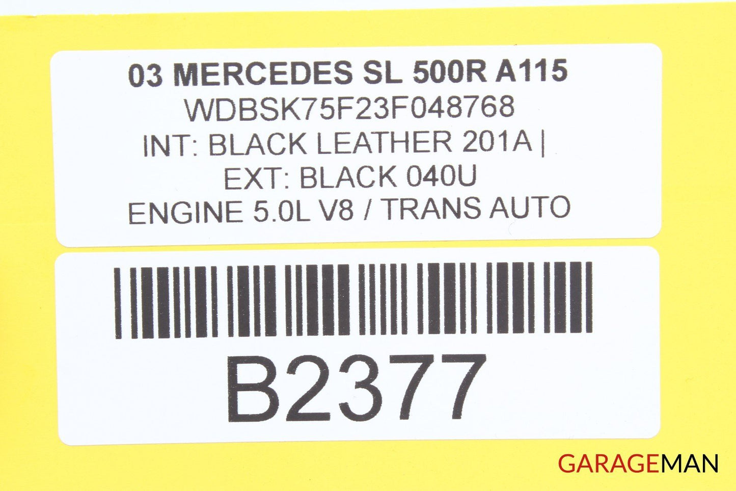 03-08 Mercedes R230 SL500 Front Left Side Door Computer Control Module Unit A115