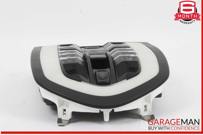 11-18 Porsche Cayenne 958 Front Overhead Dome Light Lamp Black 7PP919317 OEM