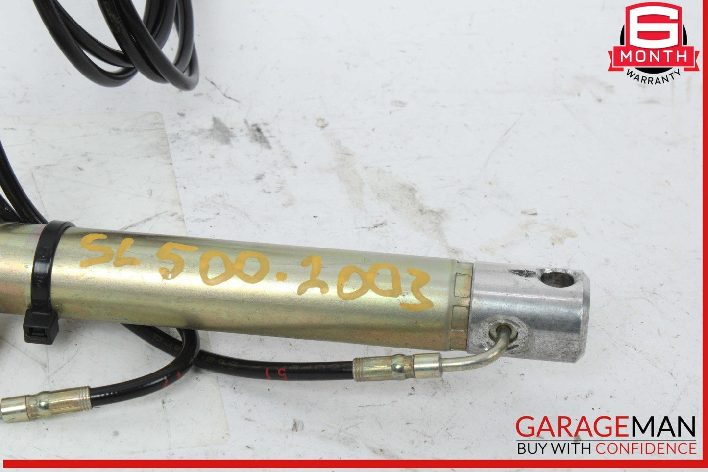 03-12 Mercedes R230 SL500 Right Convertible Top Main Drive Lift Cylinder OEM
