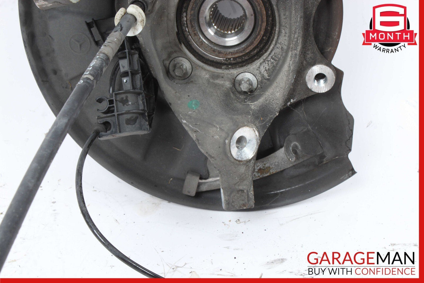 08-18 Mercedes W218 CLS550 E400 C300 Rear Left Side Spindle Knuckle Hub OEM