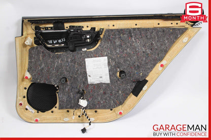 07-09 Mercedes W221 S550 Rear Left Side Interior Door Panel Cover Anthracite
