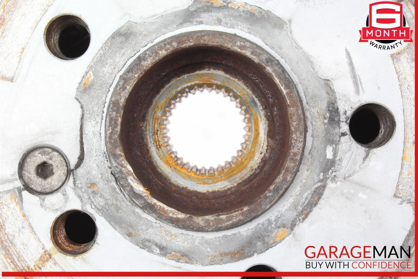 98-05 Mercedes W163 ML350 Rear Left Side Spindle Knuckle Hub w/ Rotor Disc OEM