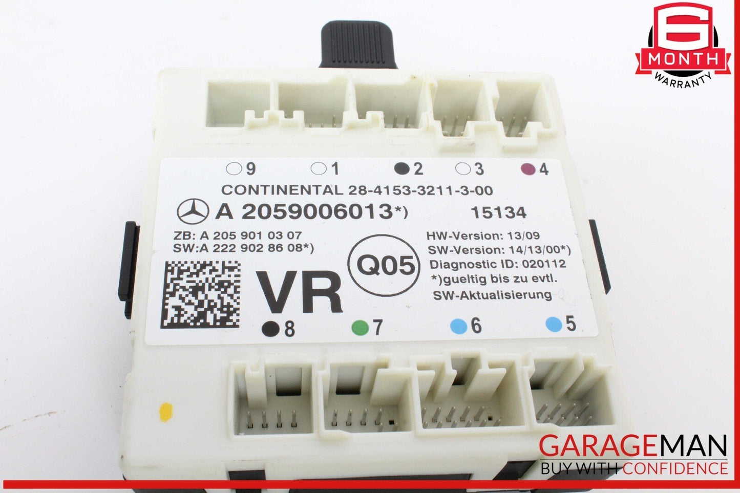 15-18 Mercedes W205 C300 Front Right Passenger Side Door Control Module