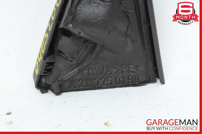 03-09 Mercedes W211 E320 Front Left Tweeter Speaker Cover Black OEM