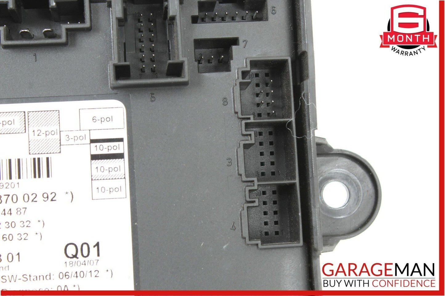 07-13 Mercedes W221 S600 S63 AMG Rear Right / Left Side Door Control Module OEM