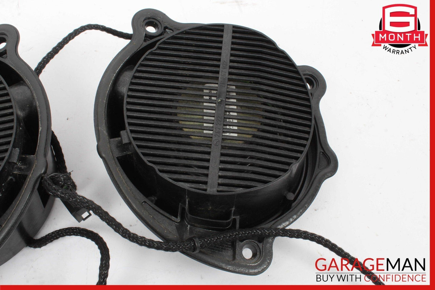 00-06 Mercedes W220 S600 S500 Rear Door Audio Sound Speaker Set of 2 Pc OEM