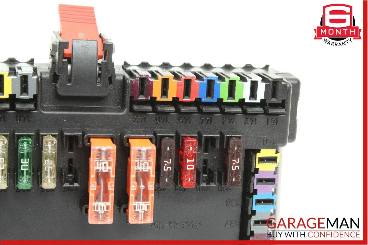 07-13 Mercedes W221 S550 CL550 Rear Trunk SAM Fuse Box Relay Block Assembly OEM