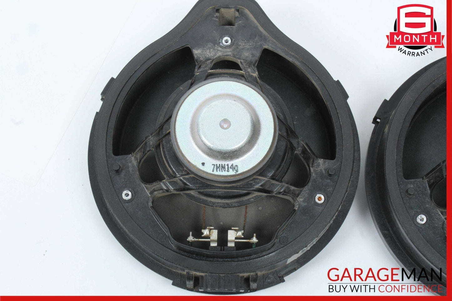 08-11 Mercedes W204 C300 Rear Right & Left Side Door Sound Speakers Set OEM