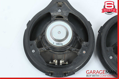 08-11 Mercedes W204 C300 Rear Right & Left Side Door Sound Speakers Set OEM
