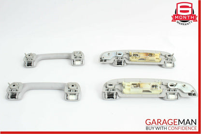 06-12 Mercedes R320 GL450 ML450 Roof Grab Handle Set of 4 Pc 1648100654 Grey OEM