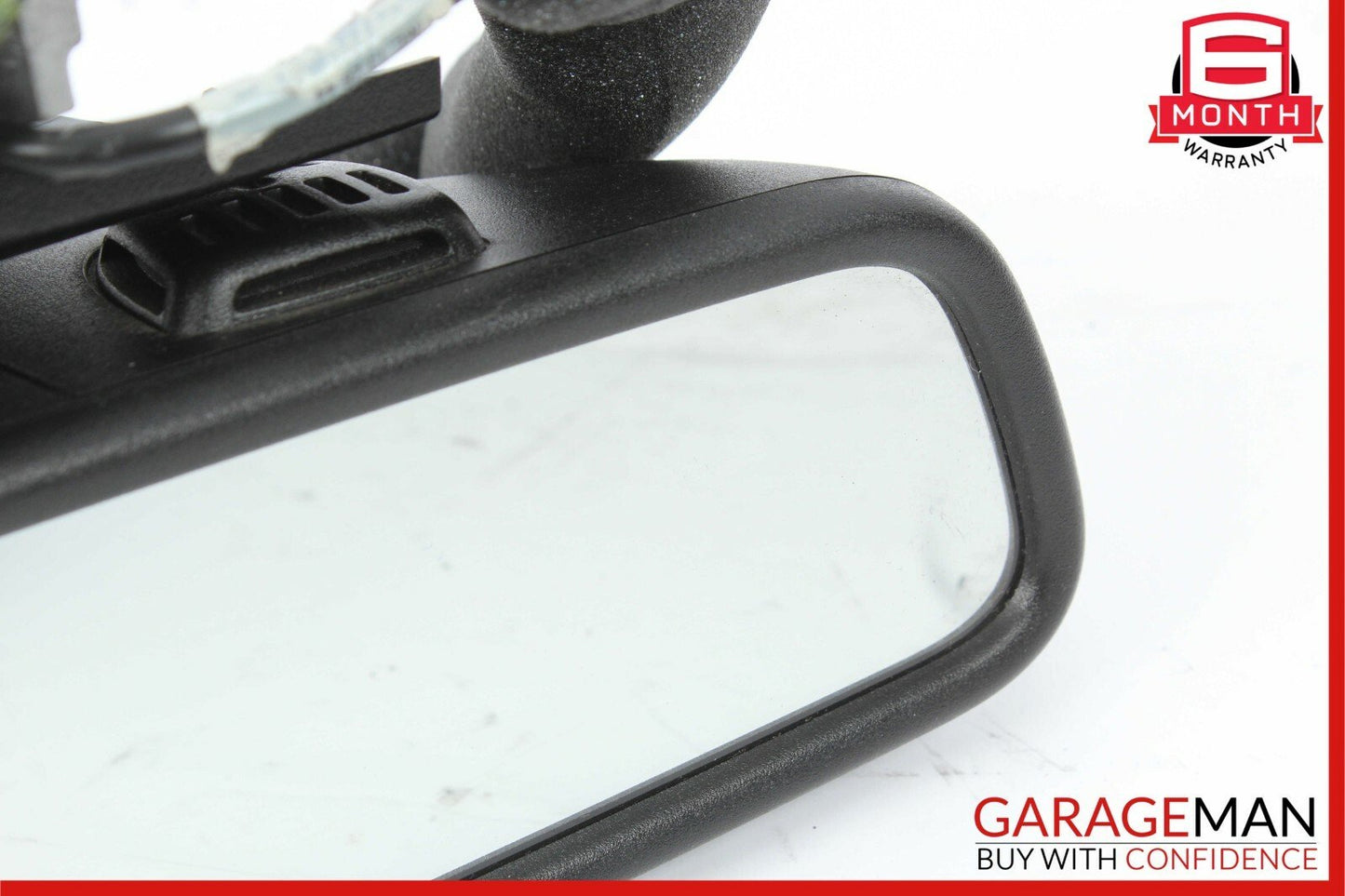08-14 Mercedes W204 C250 C63 AMG Top Upper Rear View Mirror Assembly Black