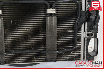 06-09 Mercedes W219 CLS500 Engine Cooling Radiator AC A/C Condenser Fan Assy