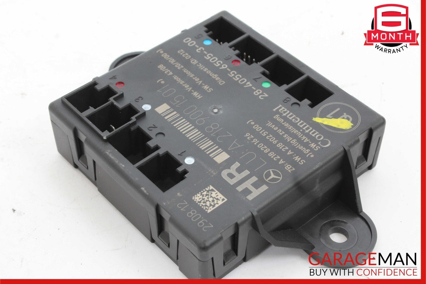 08-14 Mercedes W204 C250 C350 Rear Right Door Control Module Unit 2189001501