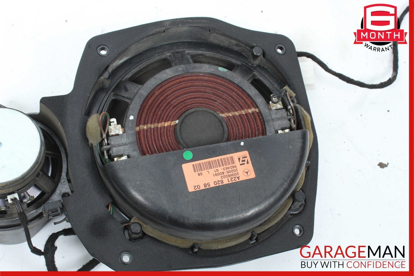 07-09 Mercedes W221 S550 S63 AMG Front Left Side Door Sound Speaker Logic 7 OEM