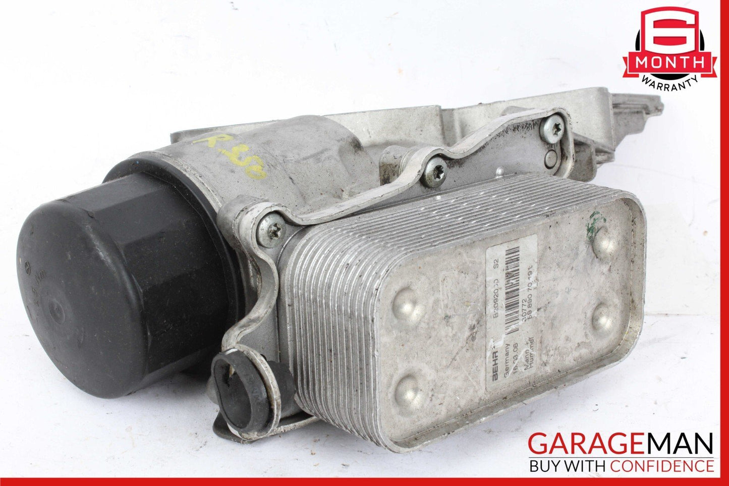 06-12 Mercedes W251 R350 CLK350 C350 E350 Engine Oil Filter Cooler Housing OEM