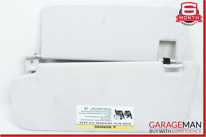 07-09 Mercedes W211 E350 Front Right Sunvisor Sun Visor Shade Cover Suede Grey