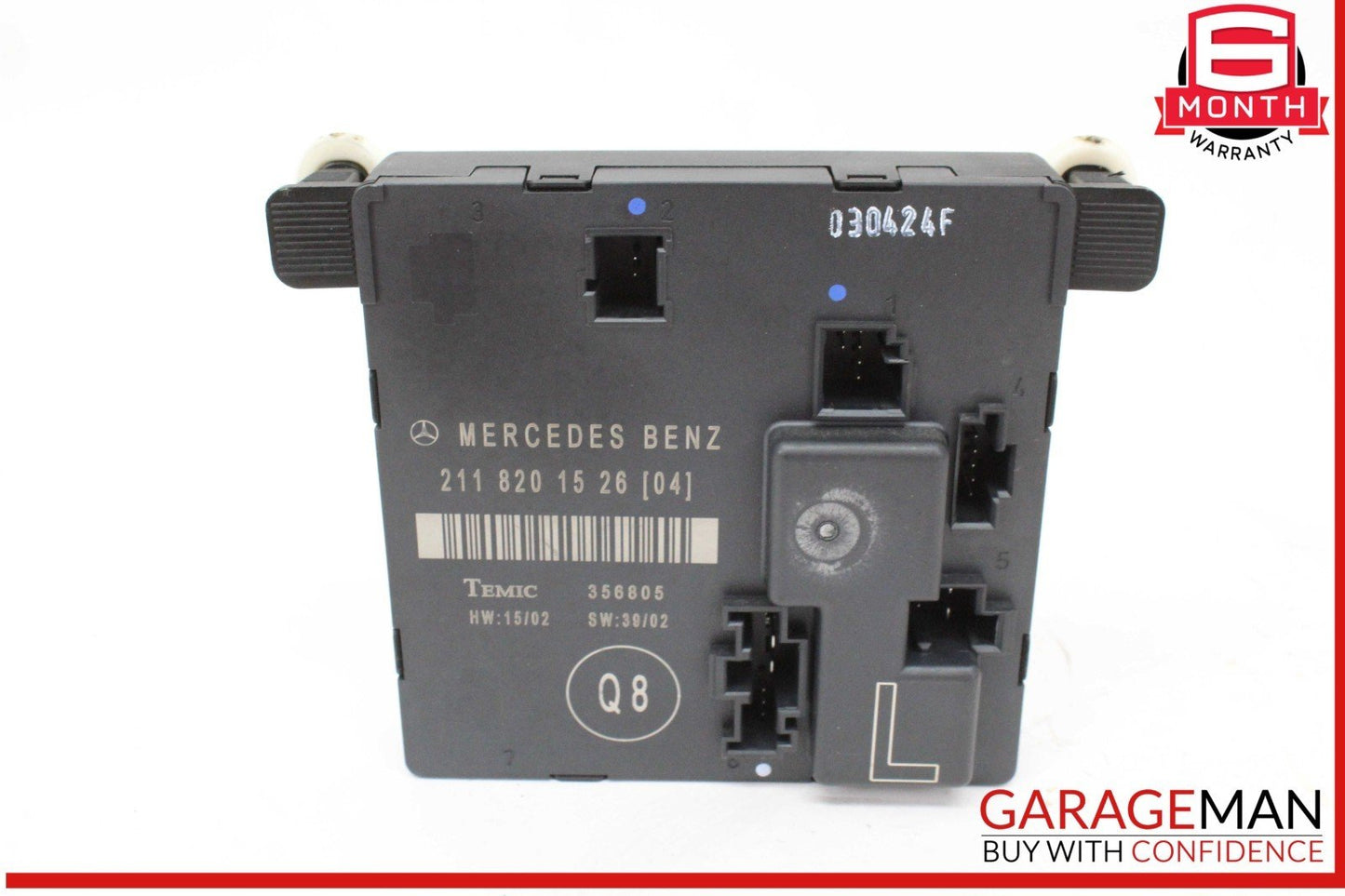 03-09 Mercedes W211 E320 Rear Left Driver Side Door Control Module OEM