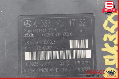 09-11 Mercedes R171 SLK350 ABS Anti Lock Brake Pump ESP Module Unit OEM