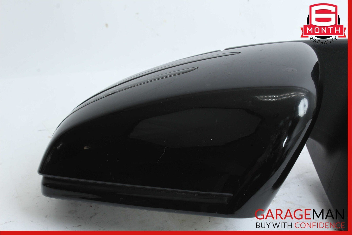 08-14 Mercedes W204 C250 C300 Front Left Side Mirror Rear View Door Black OEM