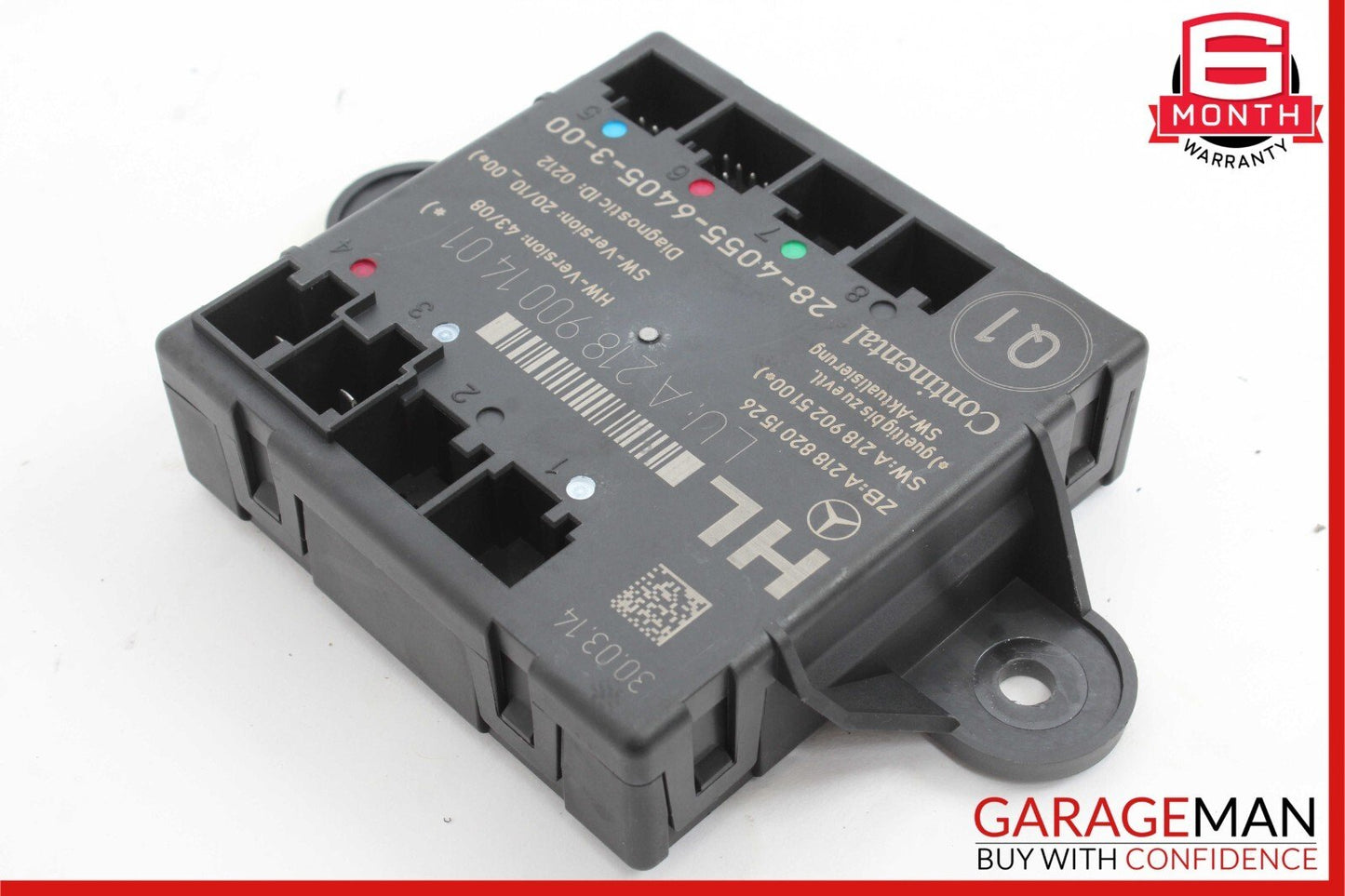 08-18 Mercedes W204 C250 CLS550 Rear Left Side Door Control Module Unit
