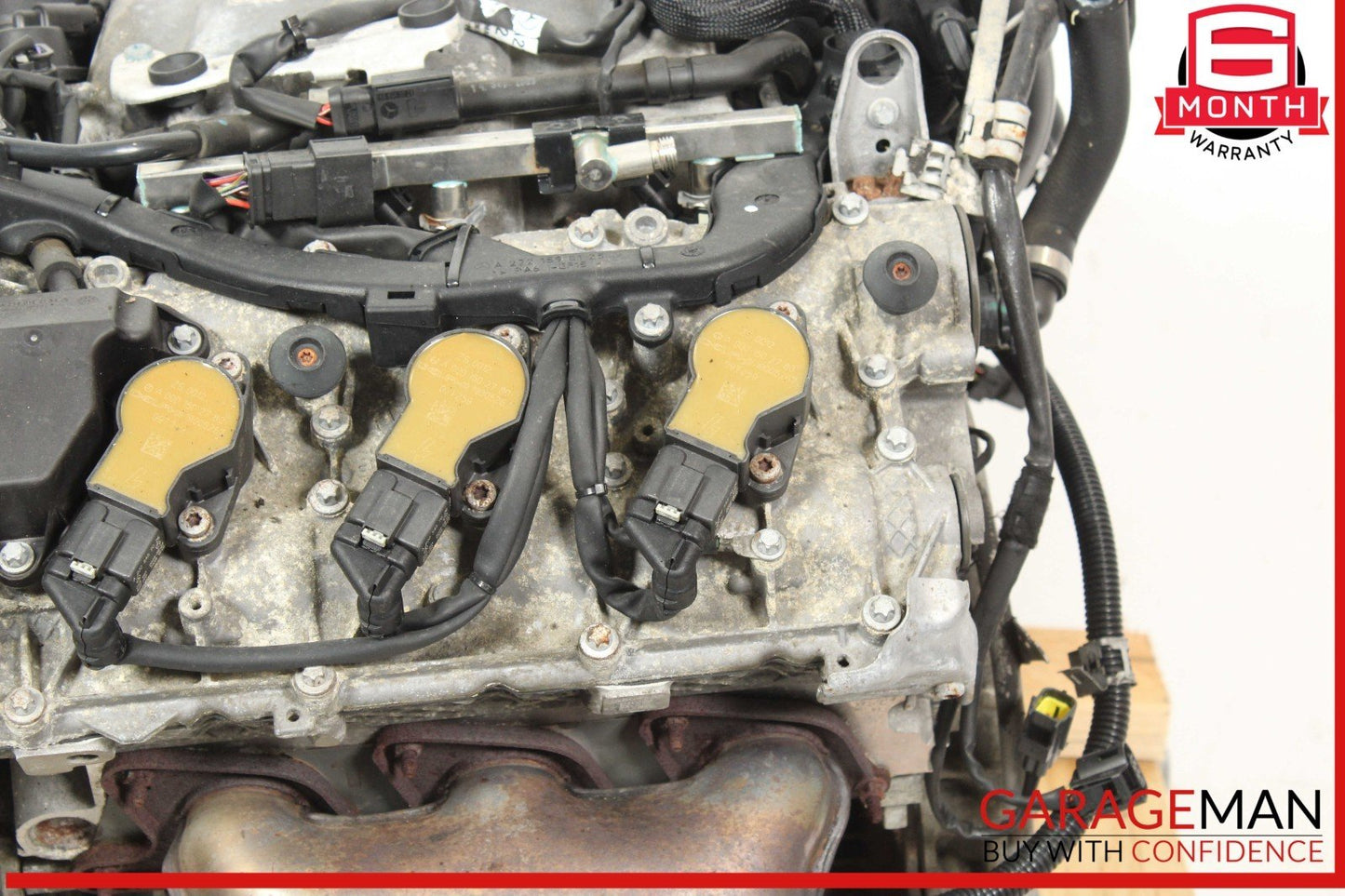 10-11 Mercedes W212 E350 4Matic AWD 3.5L V6 Engine Motor Block Assembly 111k