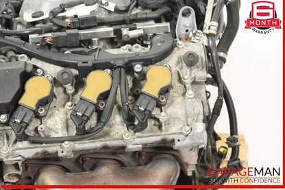 10-11 Mercedes W212 E350 4Matic AWD 3.5L V6 Engine Motor Block Assembly 111k