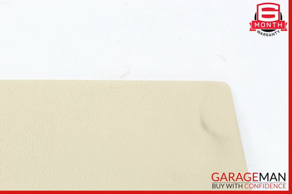 03-06 Mercedes R230 SL500 Rear Left Storage Compartment Box Cover Trim Beige